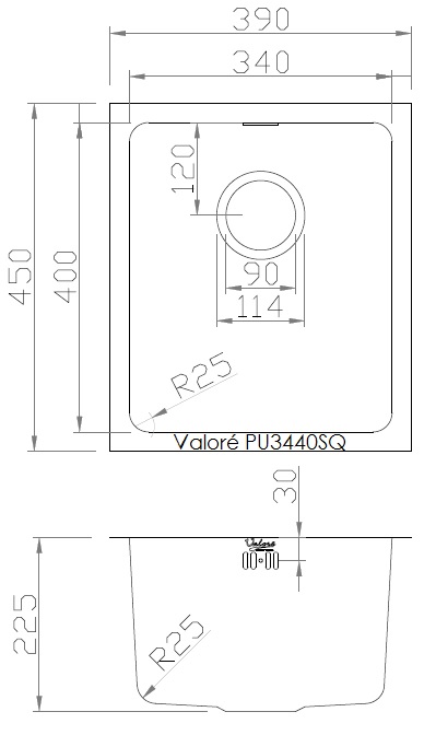 Valoré PU3440SQ