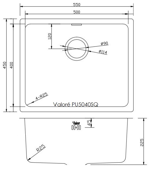 Valoré PU5040SQ